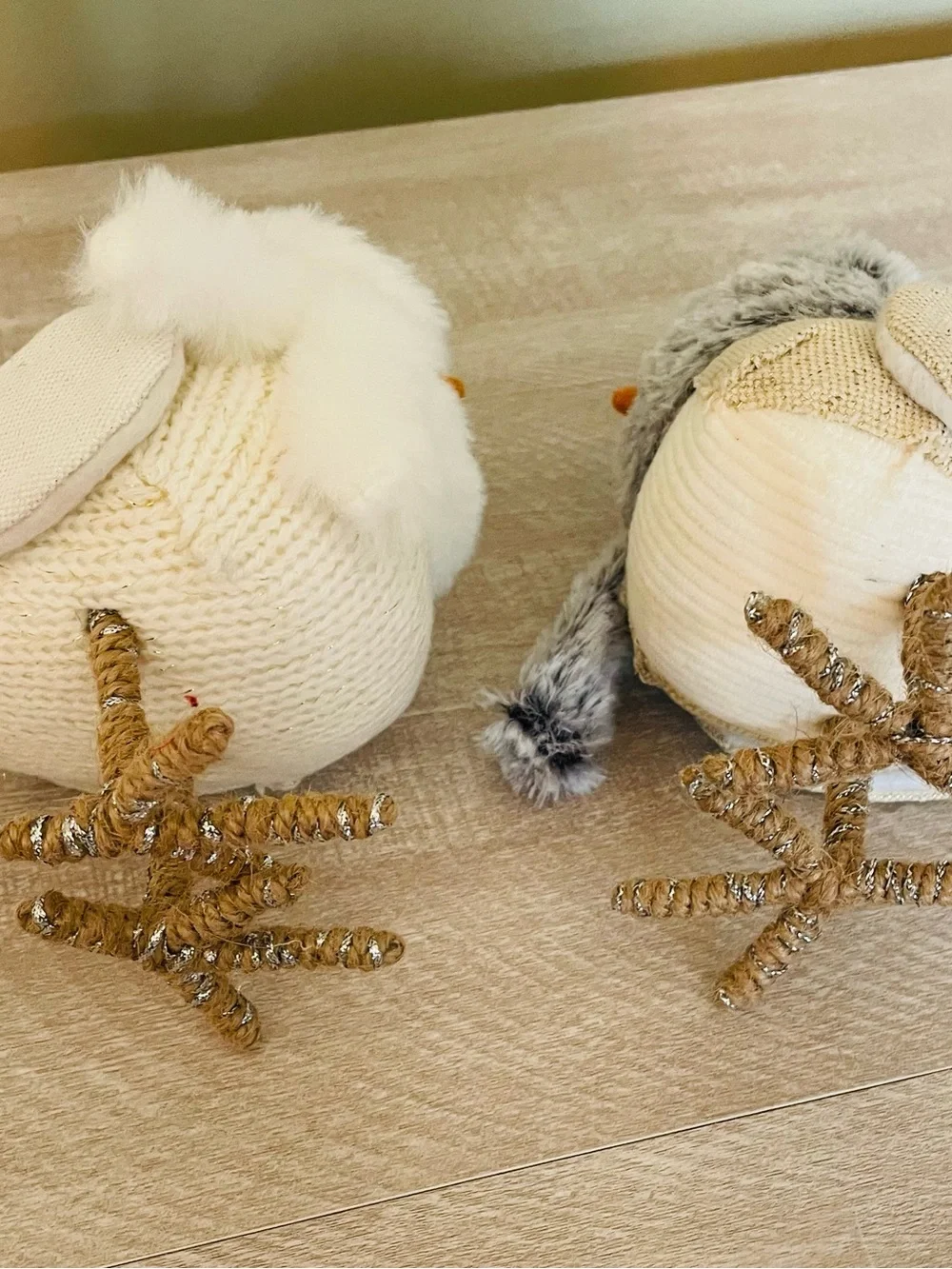 Target 2019 winter fabric bird friends Rue and Pepper holiday featherly pals